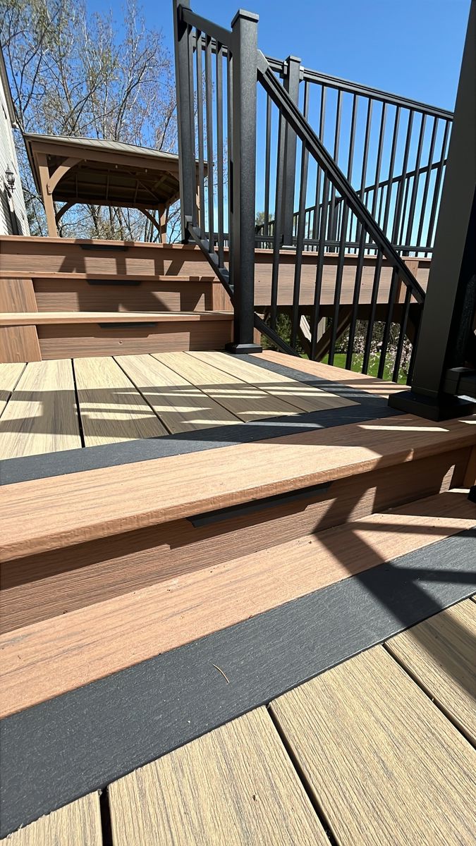 Deck Remodel for Sunstone Construction in Oakland County, MI