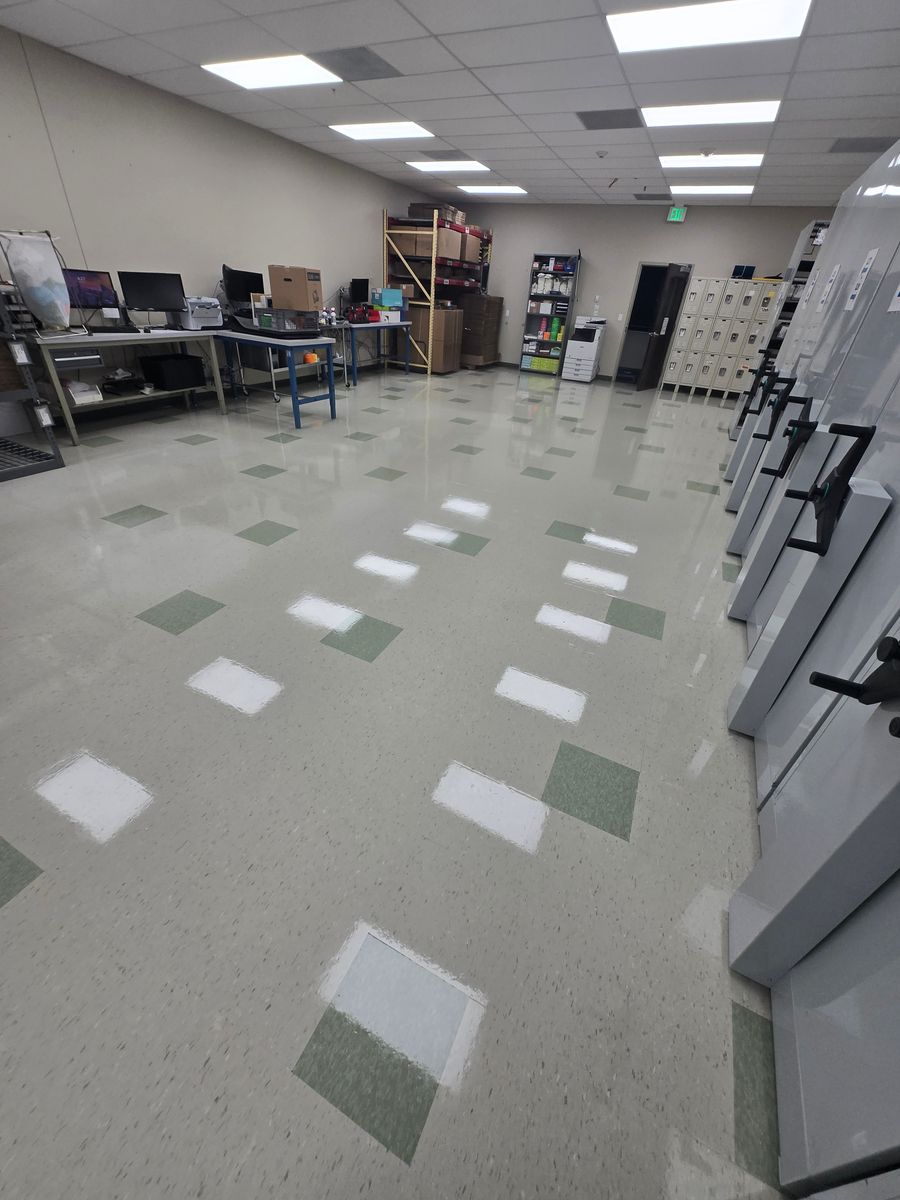 Floor Application for Forge Precision Facility Services in Aurora, CO