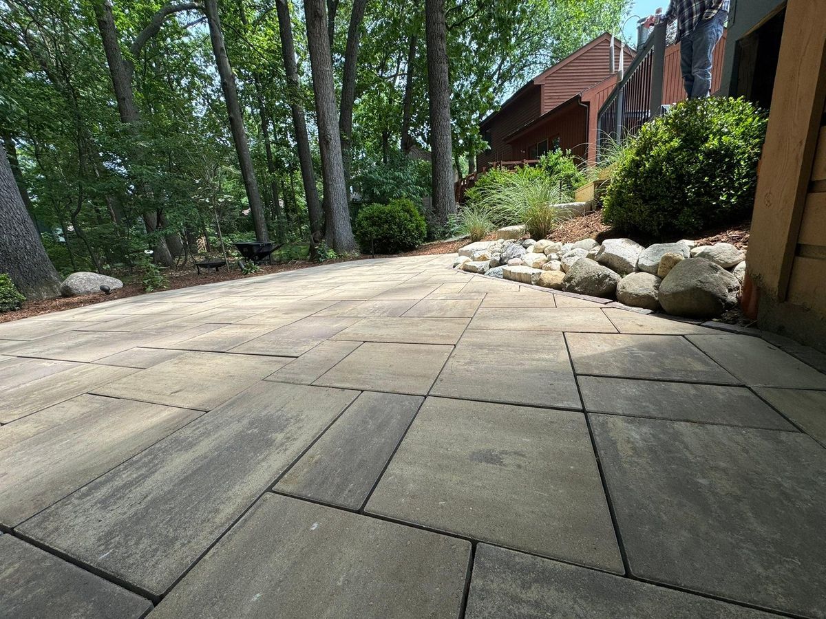 Flower Bed Installation for Hammond Landscape in Okemos, MI