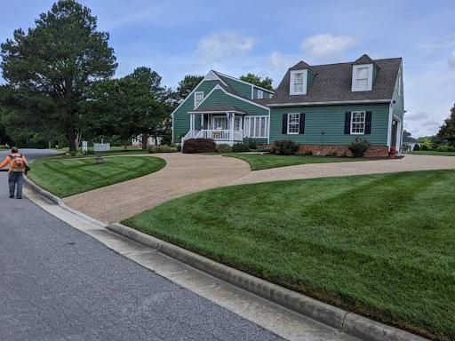 Mowing for E-Z Care Lawn Service in Prince George, VA