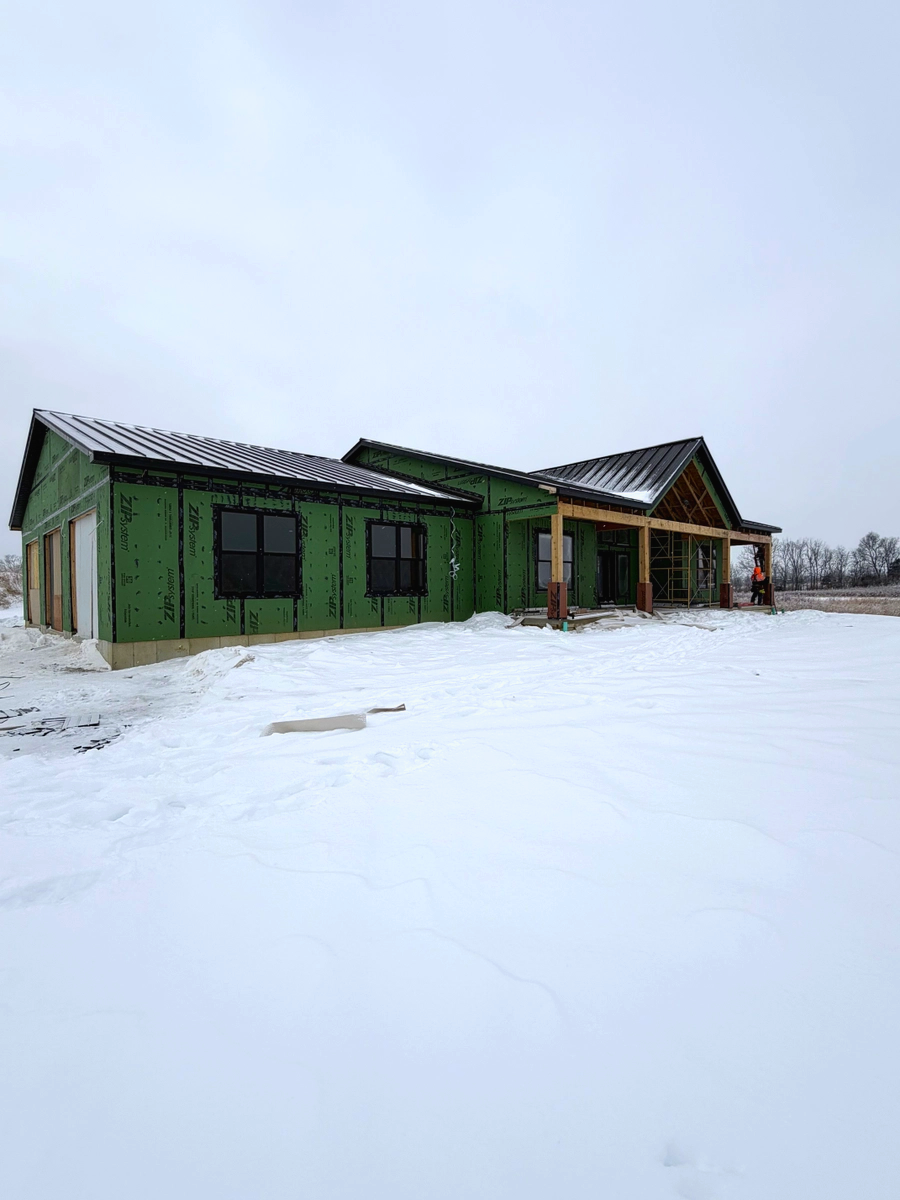 Custom Home Design for Sacksteder & Ward in Brookville, IN