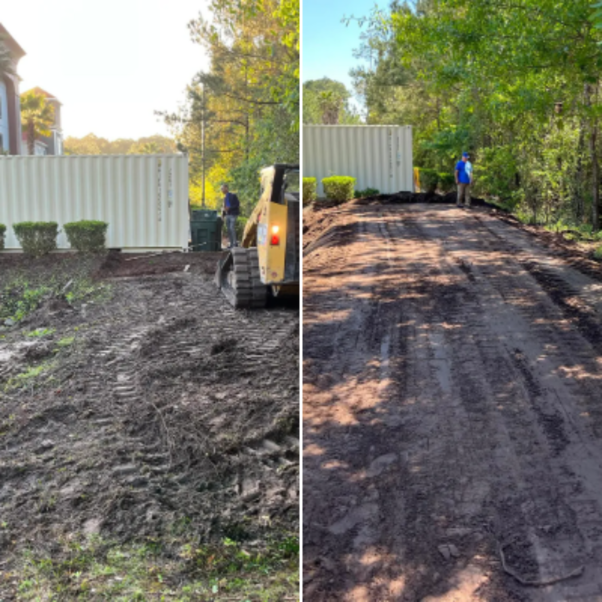 Land Clearing & Demolition for Diamond B Earthworks in Camden County, GA