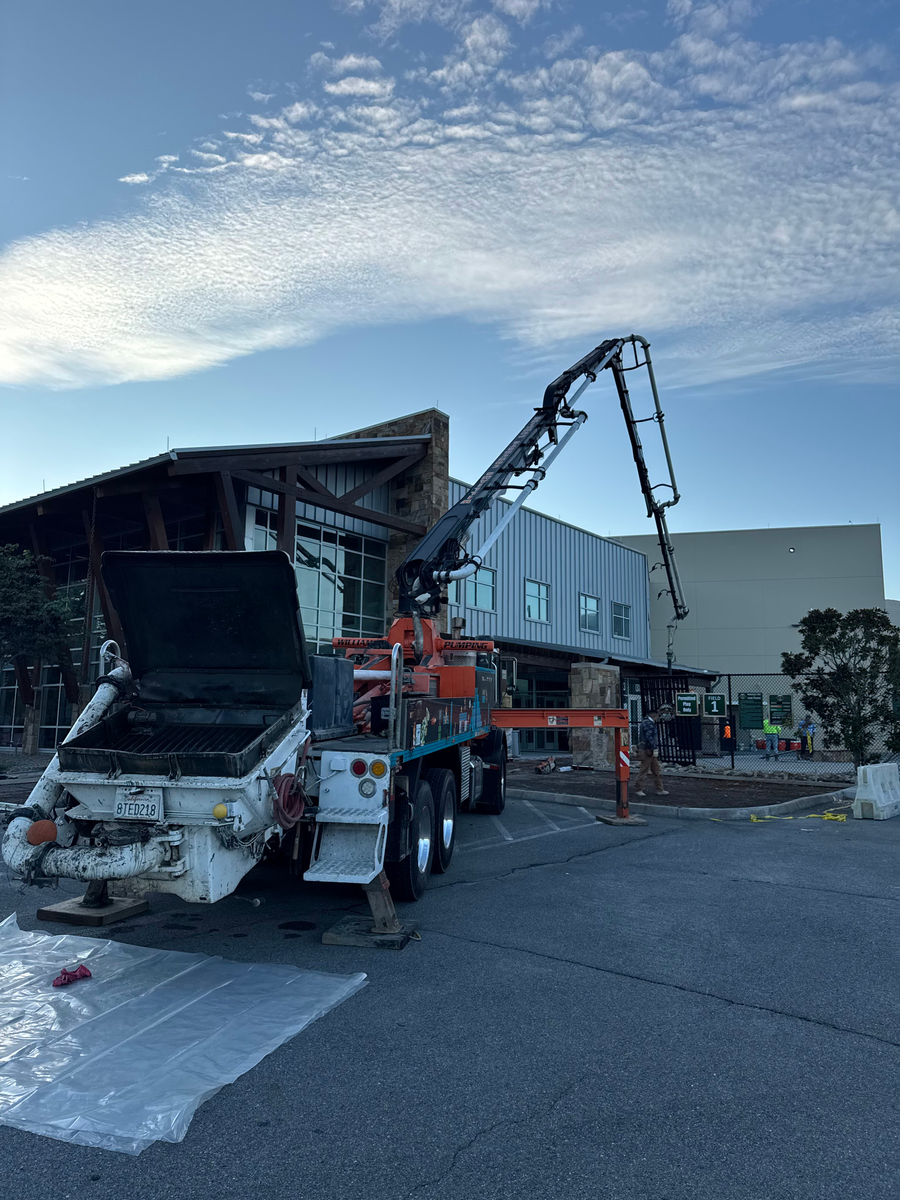 Boom Pumping for Williams Concrete Pumping in Knoxville, Tennessee