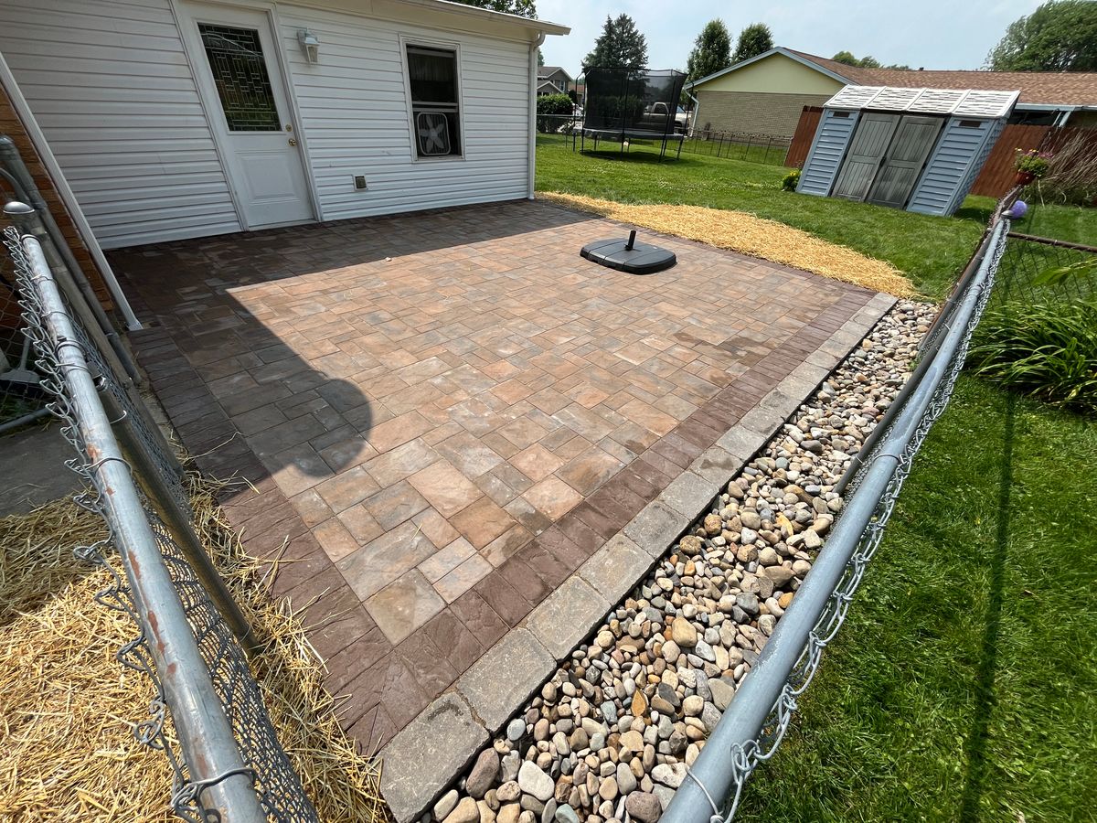 Patio Design & Construction for New Image Outdoor Solutions in Dayton, Ohio