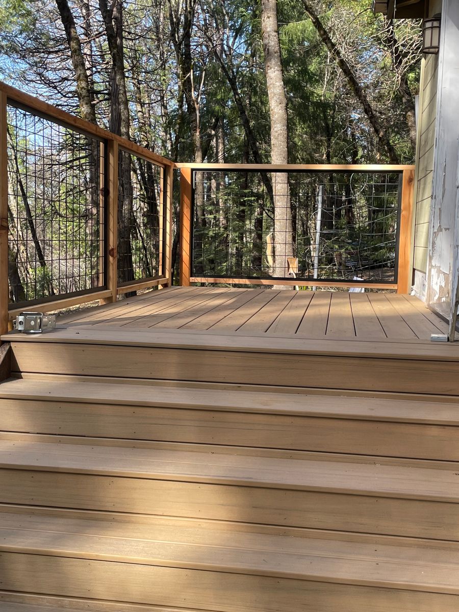 Deck for Home Hardening Solutions Inc. in Nevada County, CA