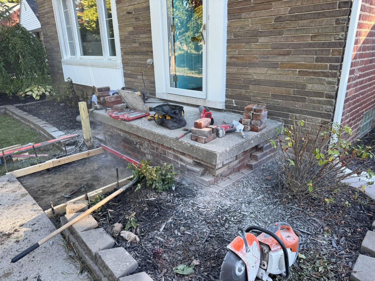 Masonry for The Guys Landscaping & Foundation Repairs LLC in Trenton, MI
