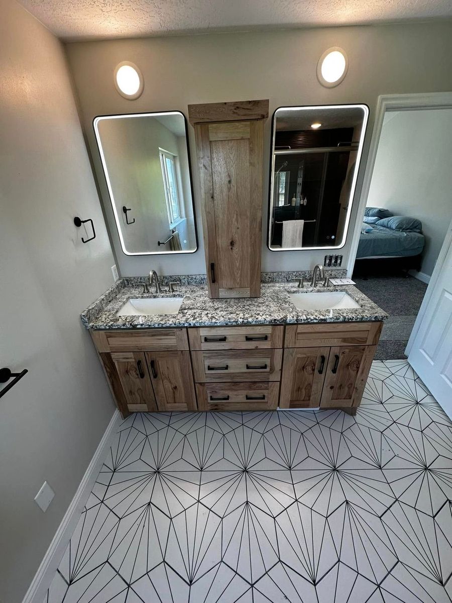 Vanities for AKP Construction in Elwood, UT