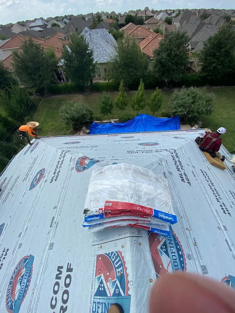 Roofing Replacement for Major League Roofing in Frisco, TX