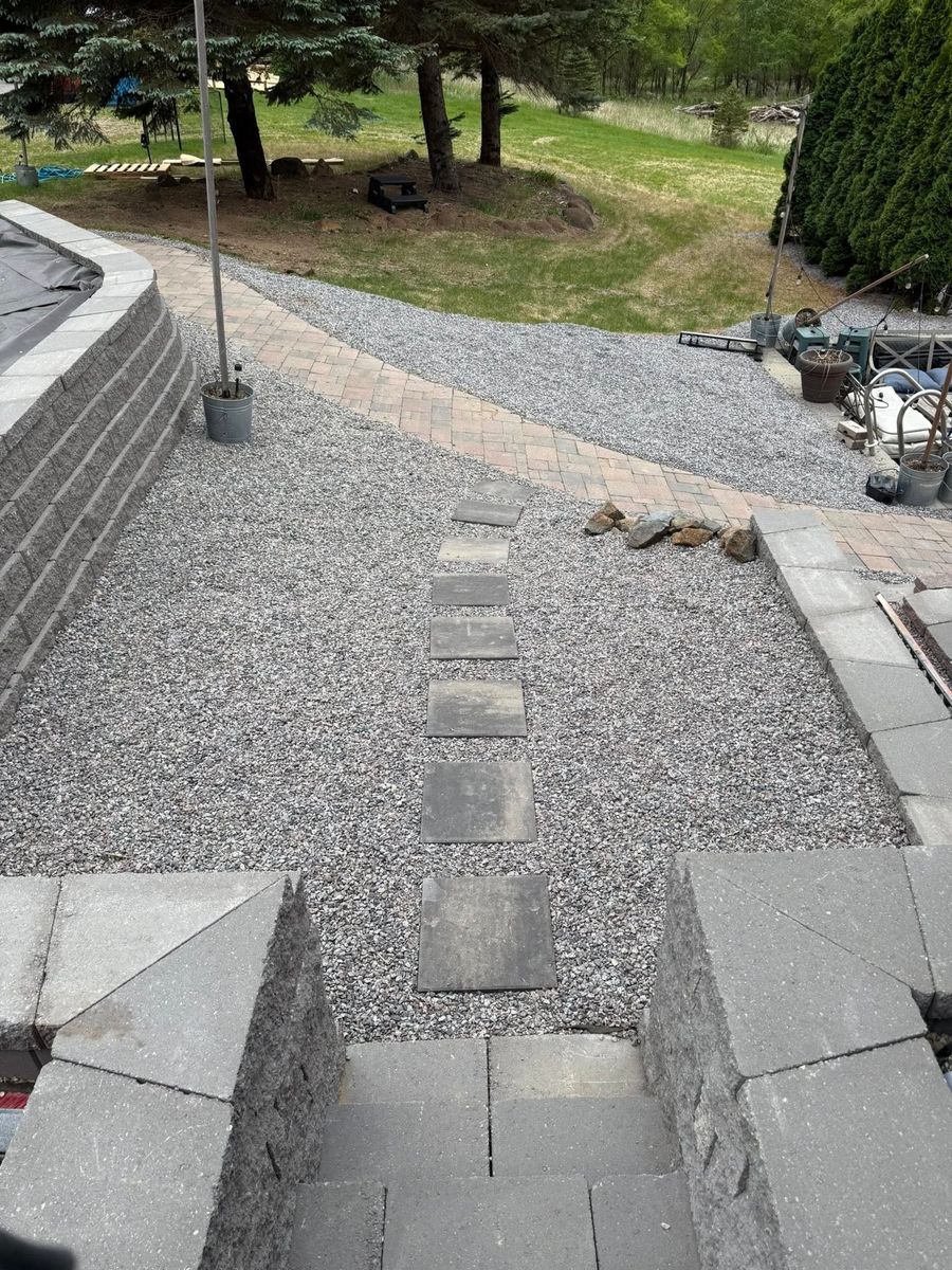 Patio Design & Construction for J’s Snow and Landscape in Oak Park, MN