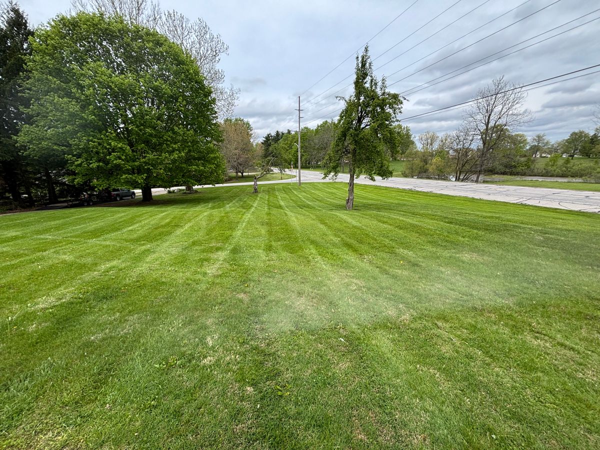 Mowing for AB Lawn Care in Plymouth, IN