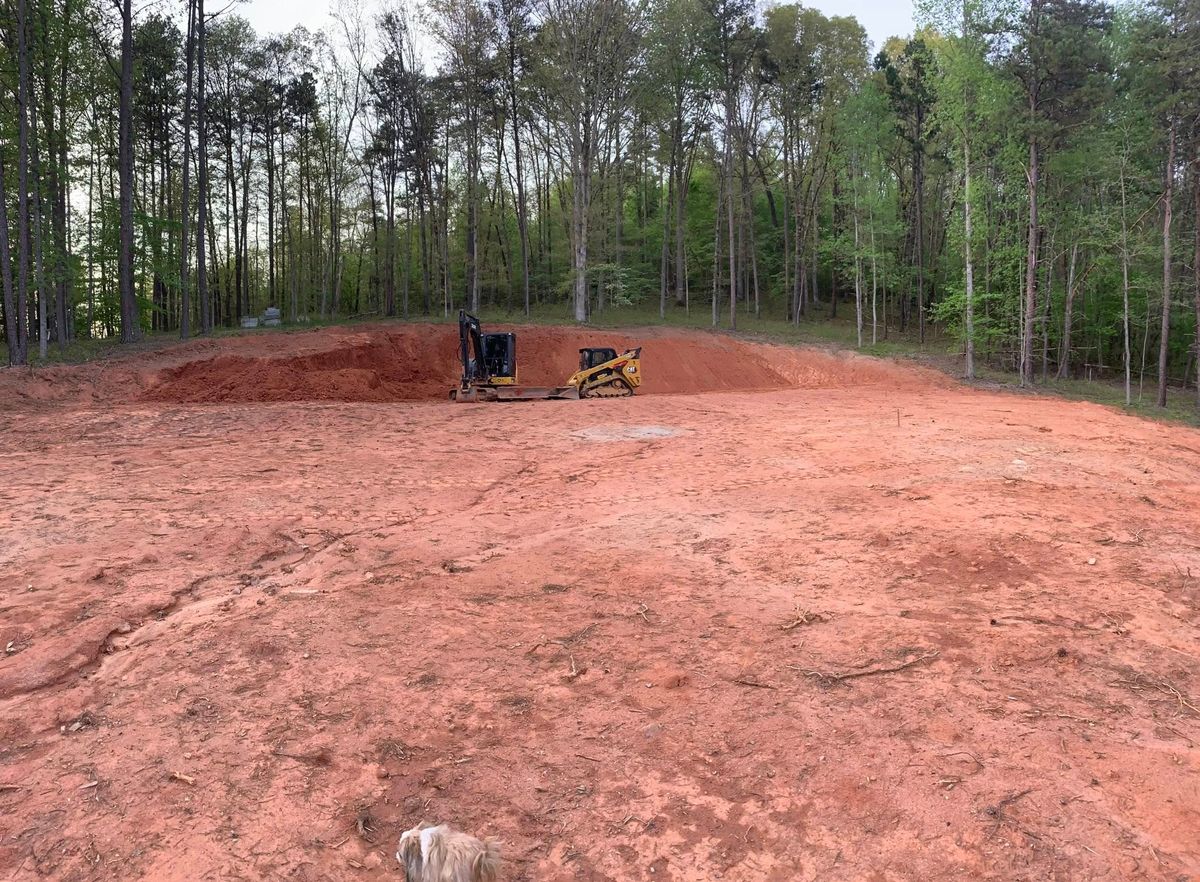 Grading for Stines and Company  in Rutherfordton, NC