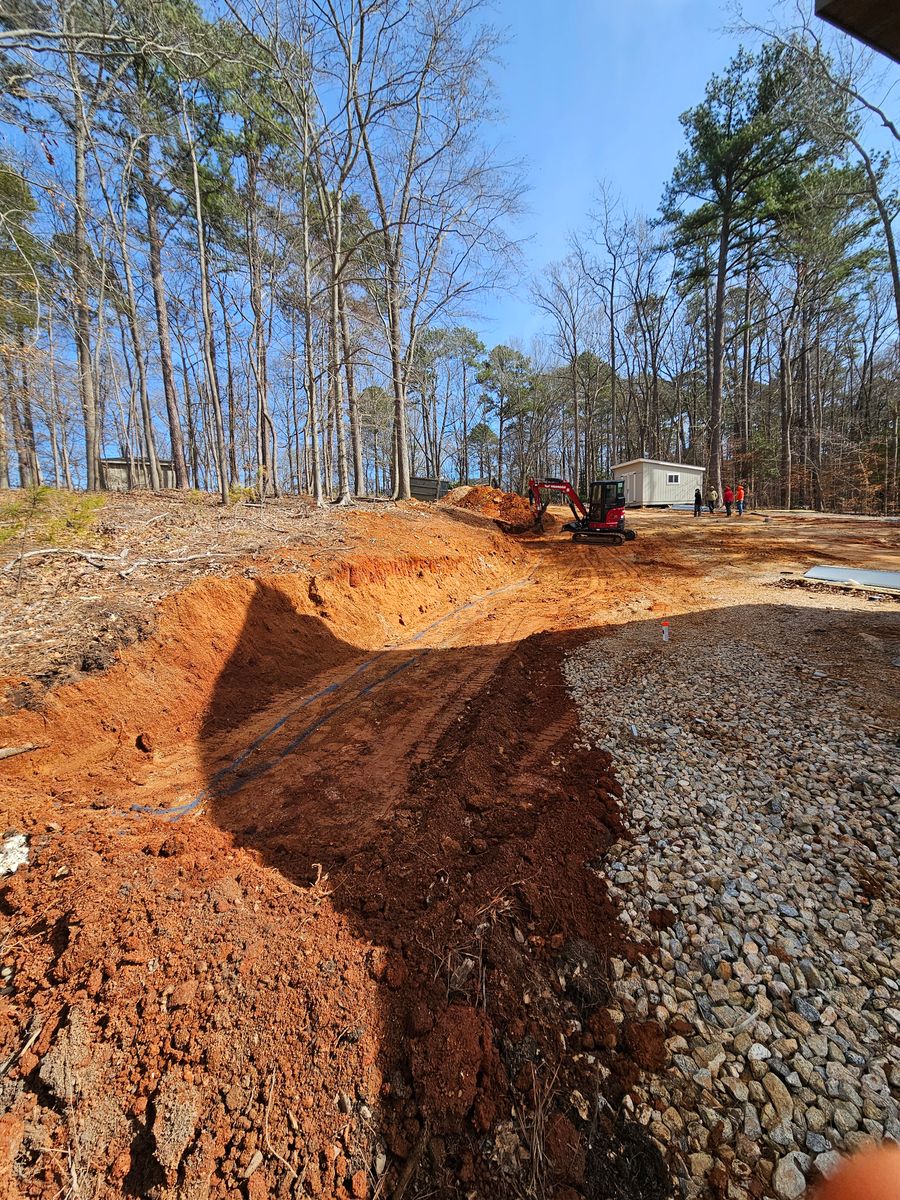 Excavation for RA Lawn Care, Landscape & Hardscape in Littleton, NC