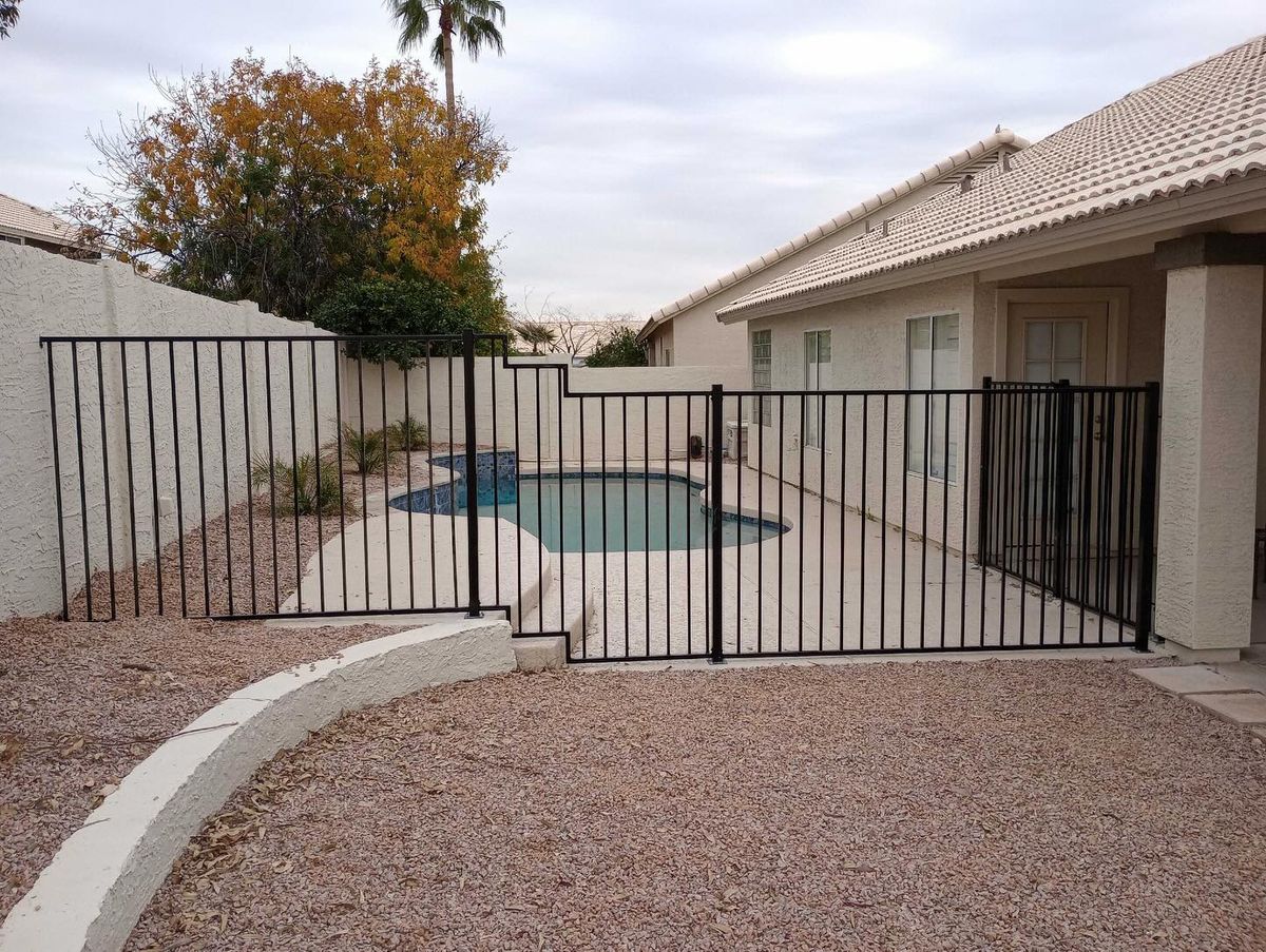 Gate Fabrication. for Rock On Renovations in Scottsdale, AZ