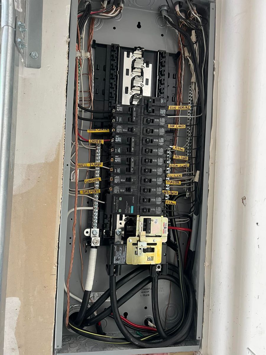 Electrical Panel Upgrades for Shane M. Field Electrician in Templeton, MA