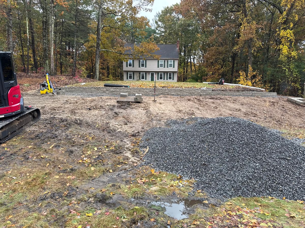 Sitework for Triple C’s Excavation in Ashford, CT