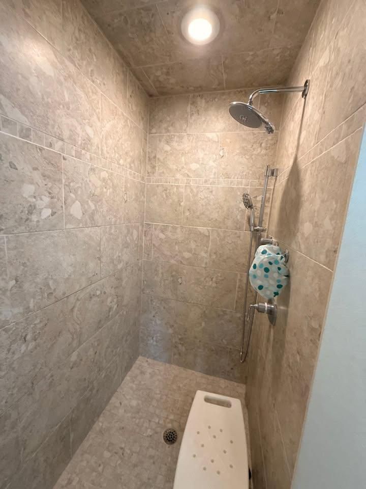 Bathroom renovations for Bassett Construction in Groveland, MA