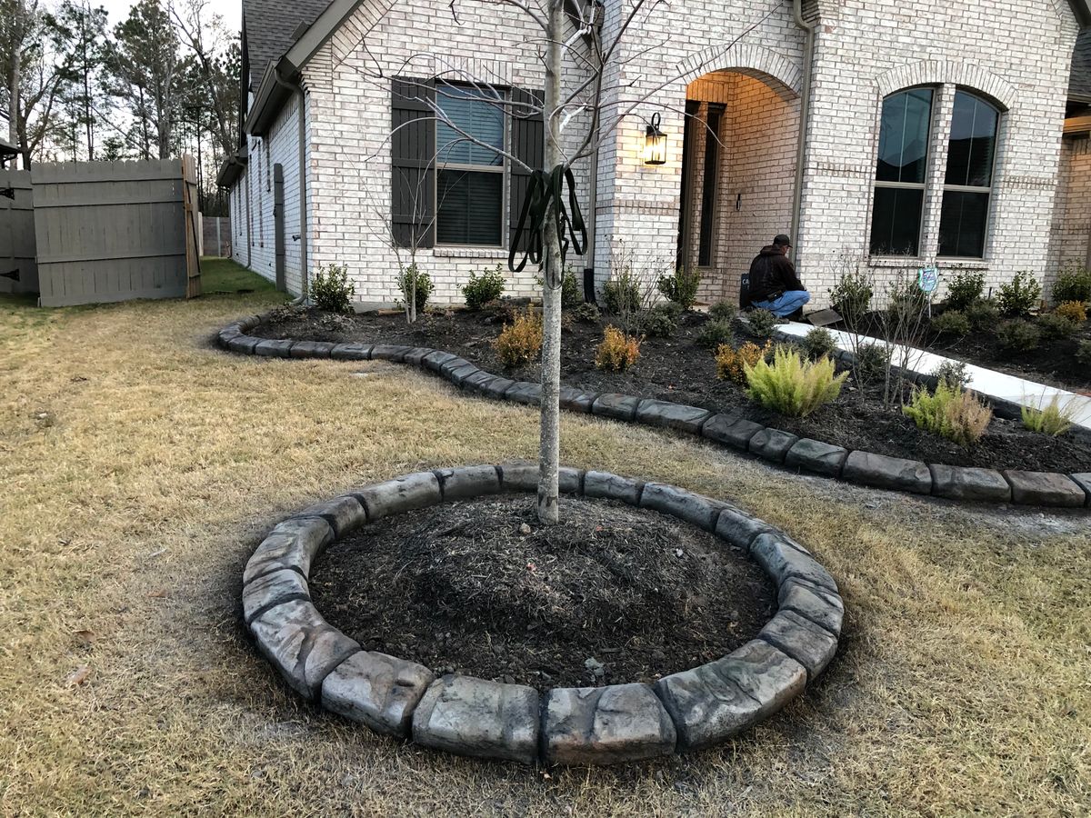 Landscaping for Texas Curb N Borders in Houston, TX