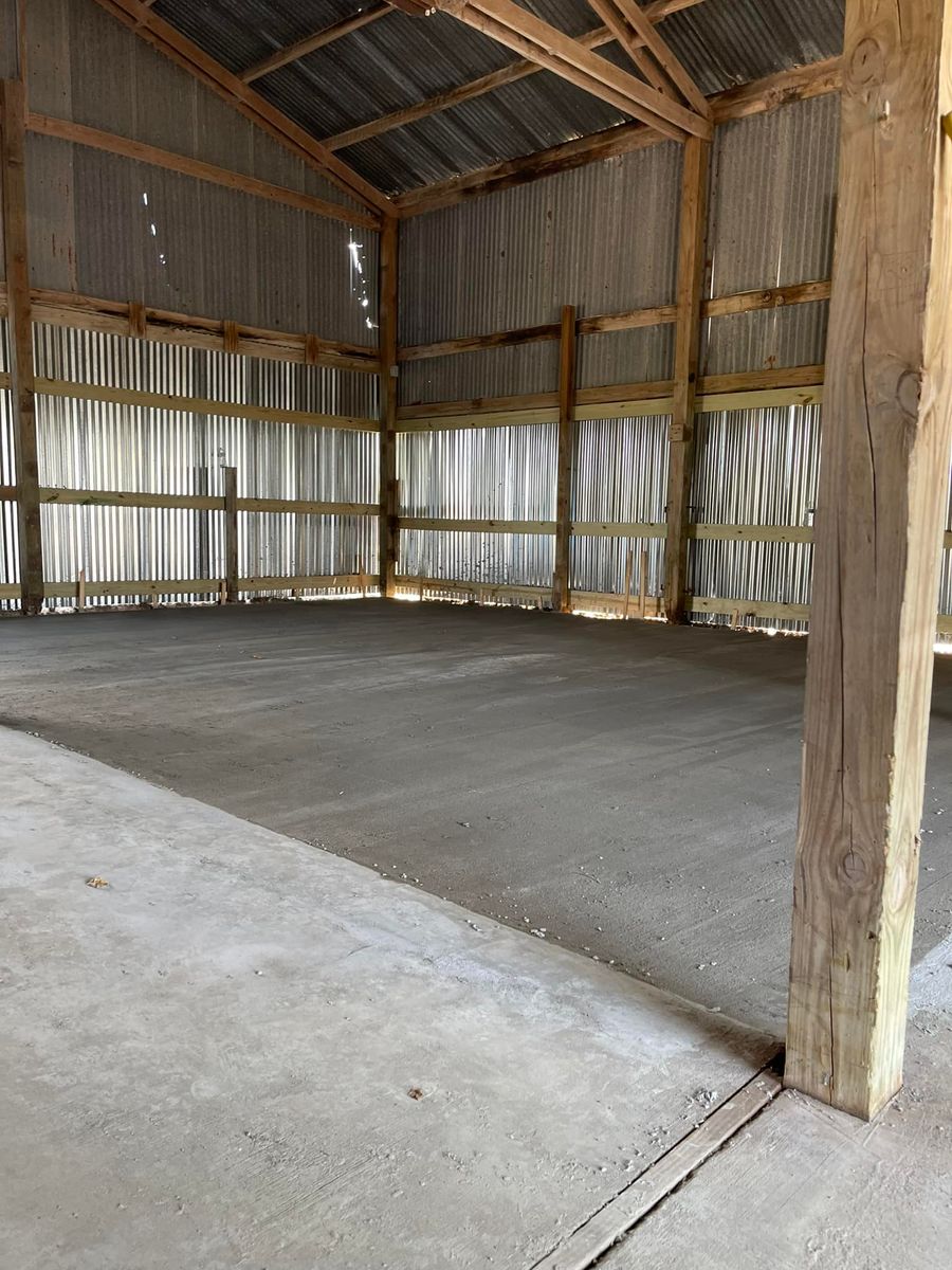 Metal Building for Longhorn Fence & Land Development in Webster, TX