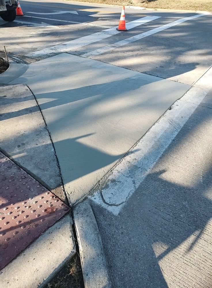 Concrete Repair for Henceroth Construction in Amherst, OH