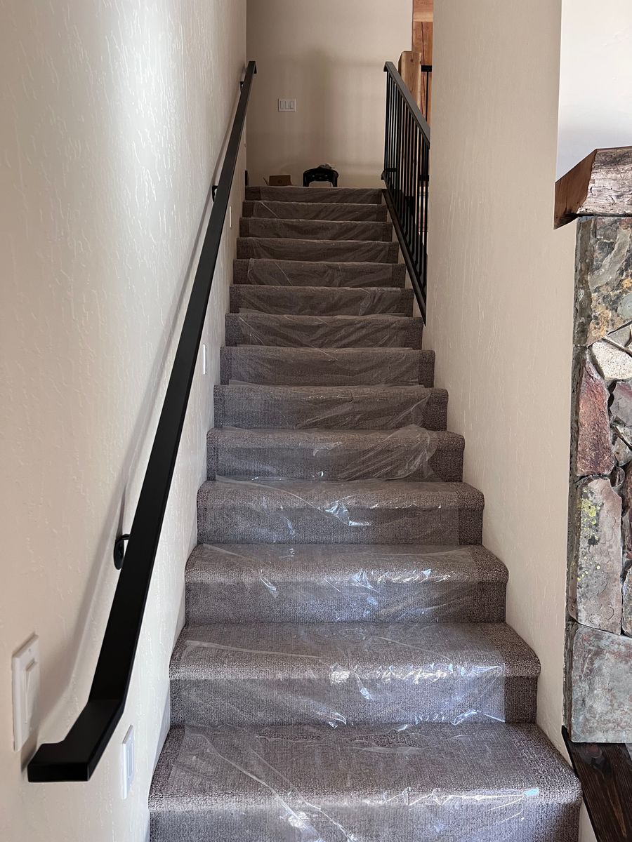 Custom railing for Weingart Welding & Fab in Coeur d'Alene, ID