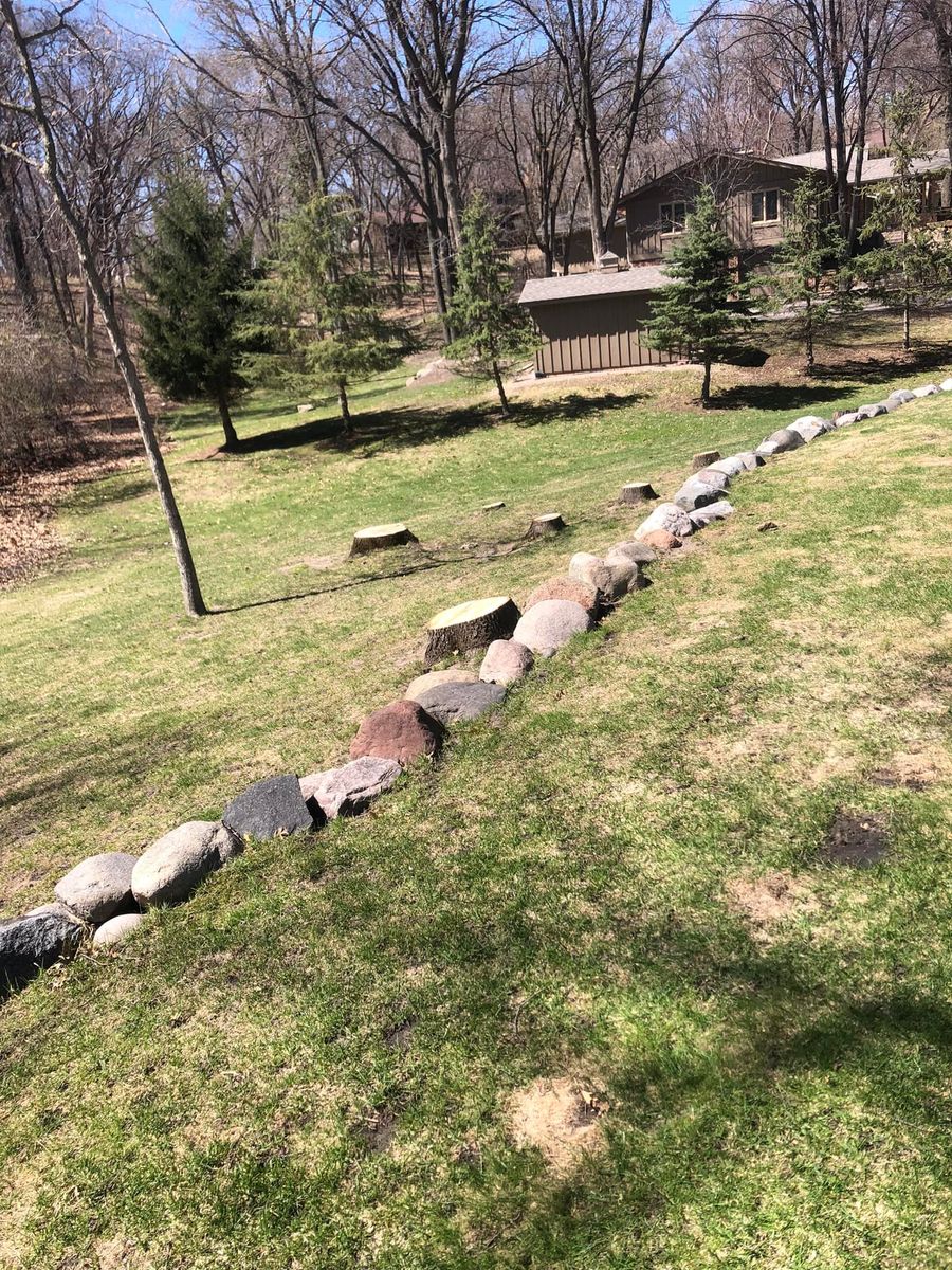 Brush and Tree Clearing for Corbin’s Stump Grinding in Hugo, MN