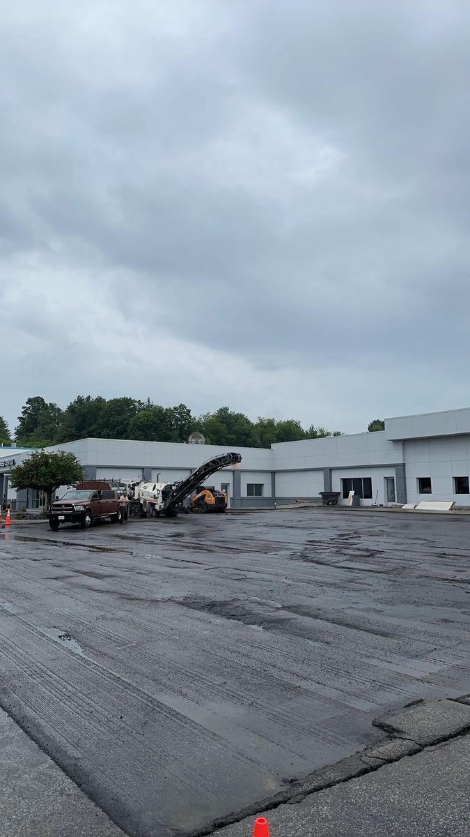 Milling for James R Carter Paving in Roanoke, VA