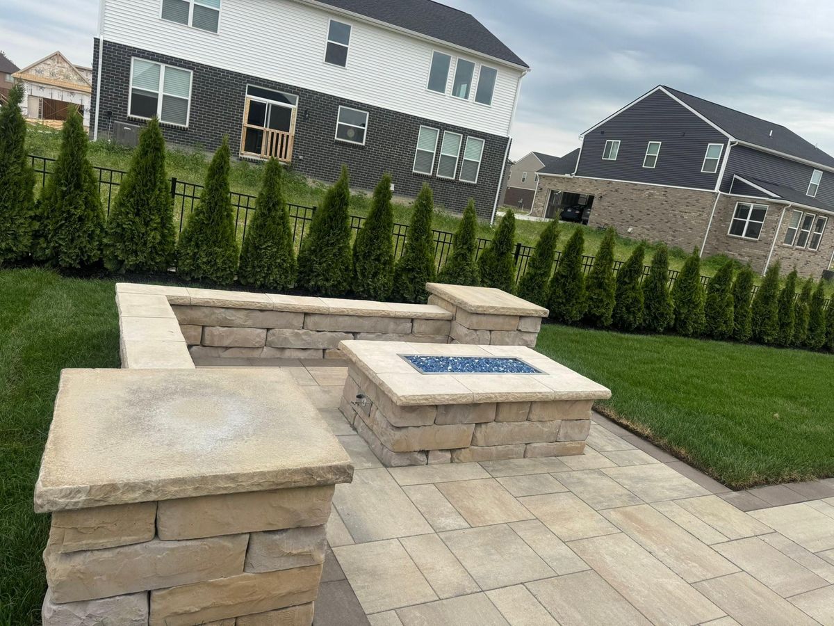 Patio Design & Construction for JA Landscaping in Washington, MI