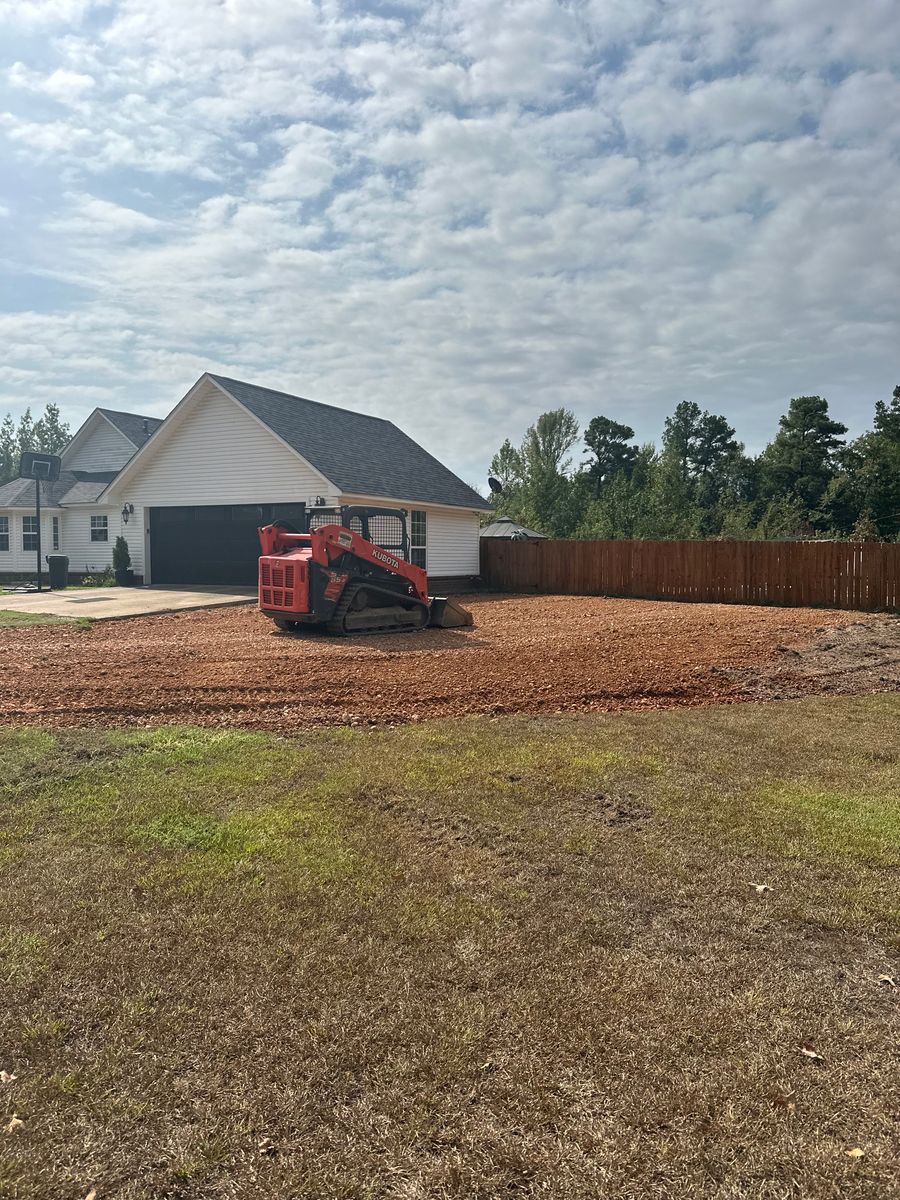 Site Preparation for JUSTIN JACQUES LLC DBA DOUBLE J EXCAVATION in Nashville, AR