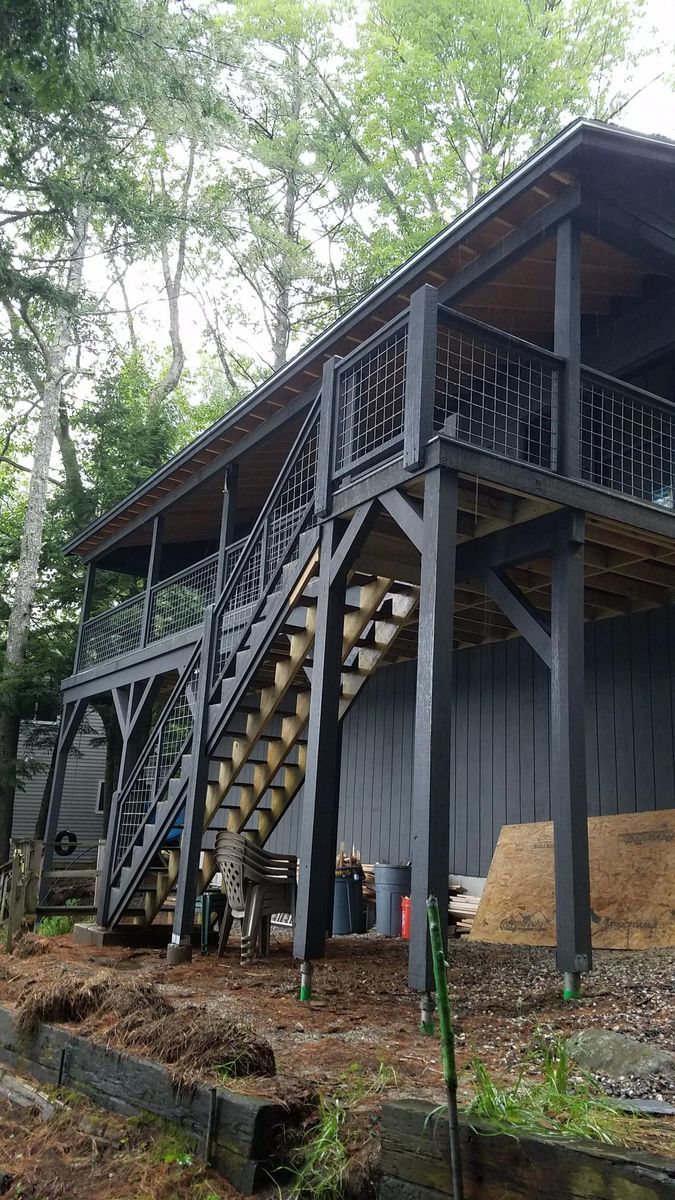 Carpentry for Frame II Finish Builders in Fairfield, ME