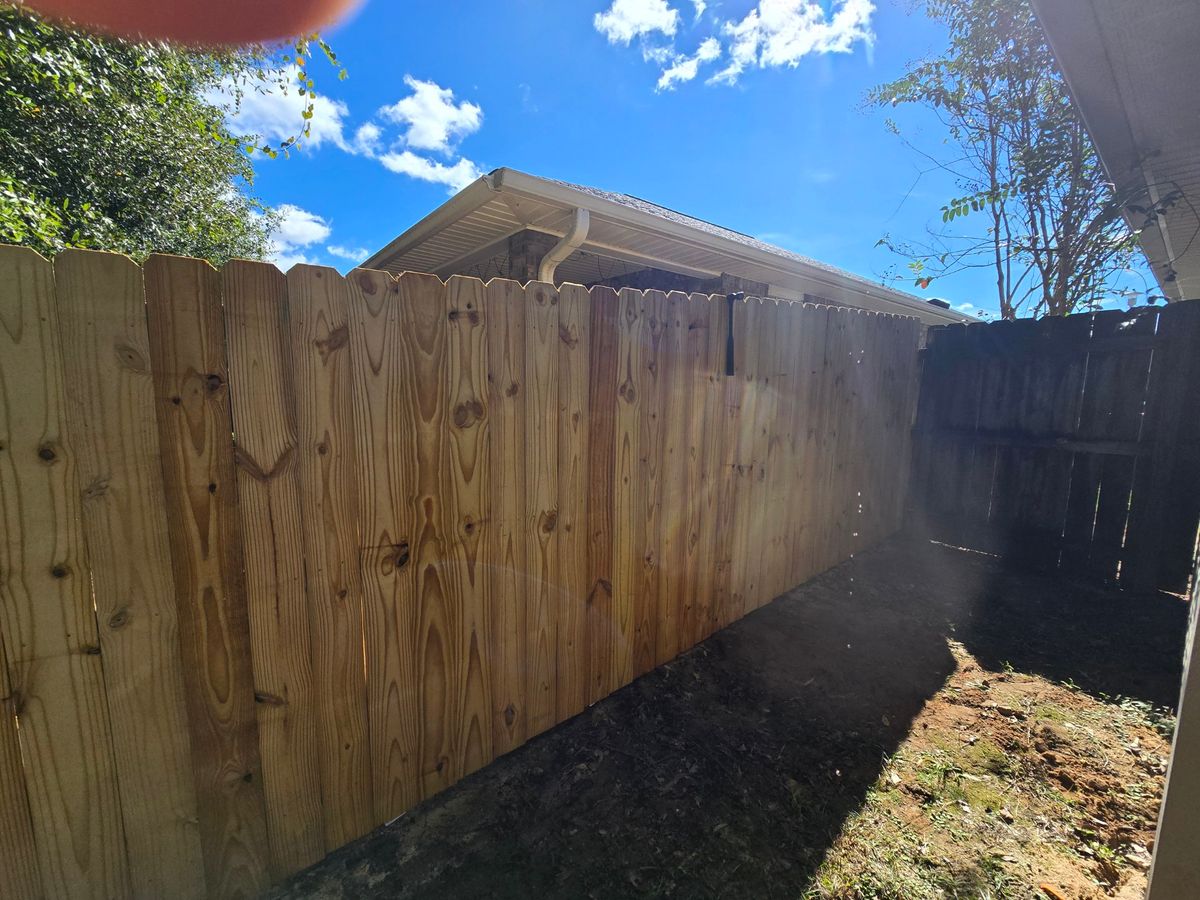 Fence Repair for Phillips Fencing Solutions in Pensacola, FL