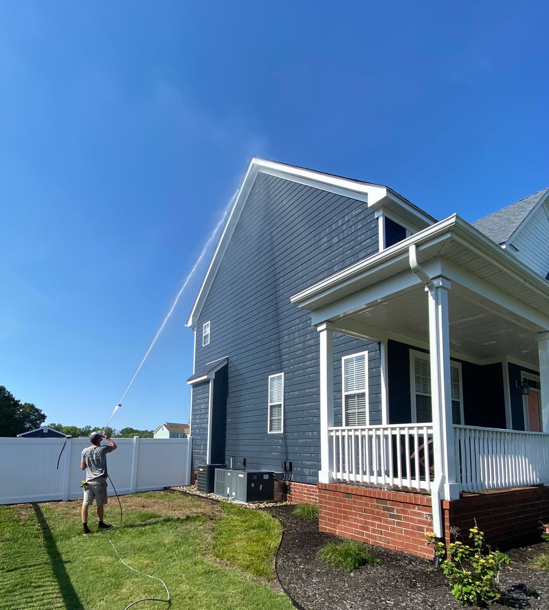 Home Soft Washing for Prime Time Pressure Washing & Roof Cleaning in Moyock, NC