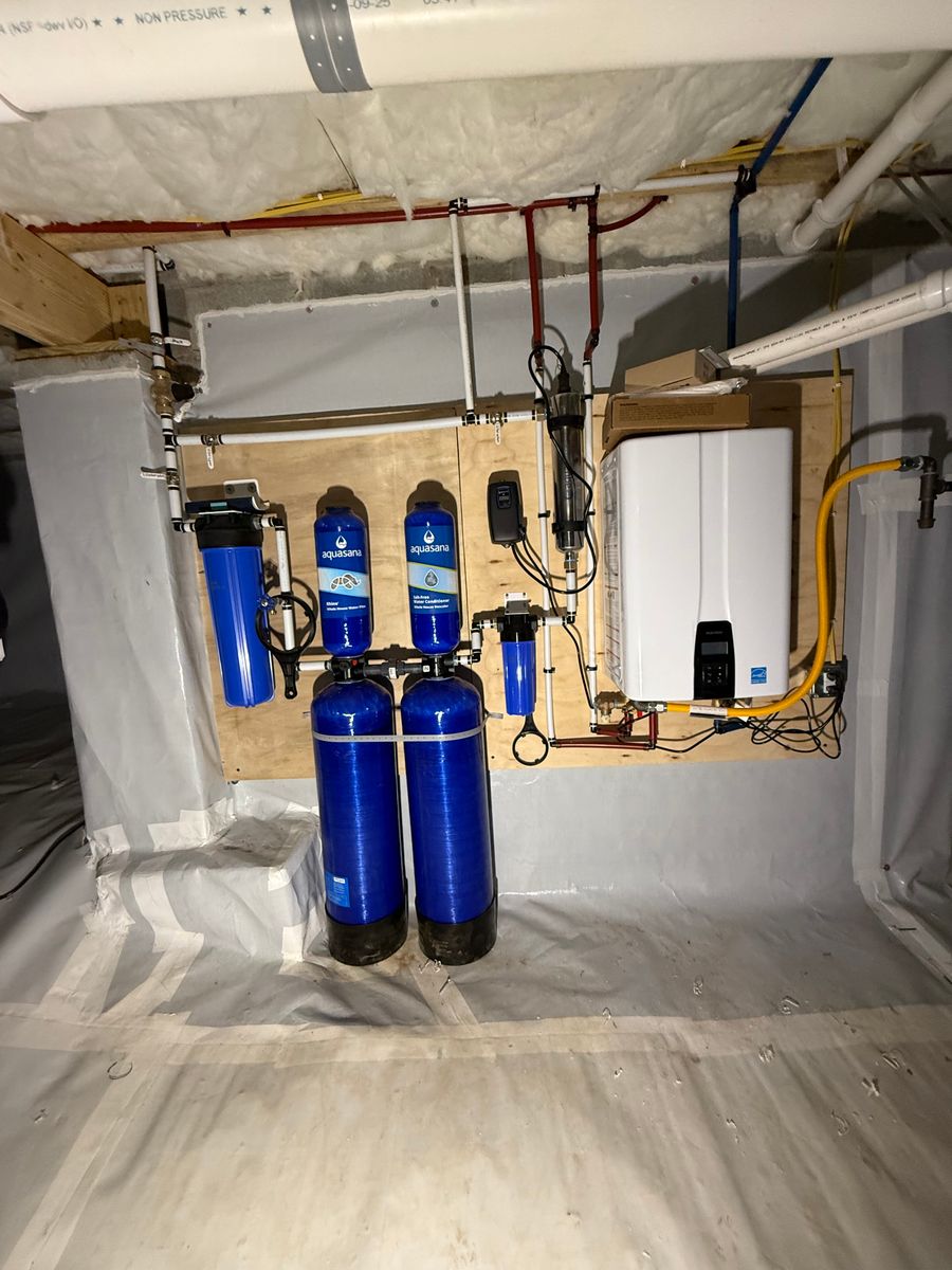Whole House Water Filtration for Brooky Plumbing in Hendersonville, NC