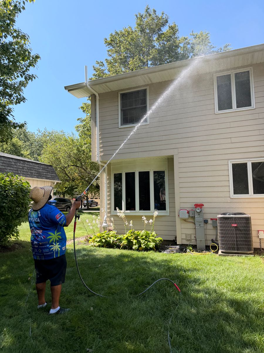Home Softwash for Soapy Suds Services in St. Charles, IL