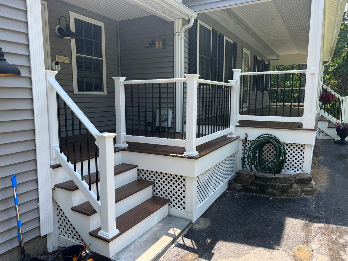 Deck & Patio Installation for John Jepson Home Improvements in Pelham, NH
