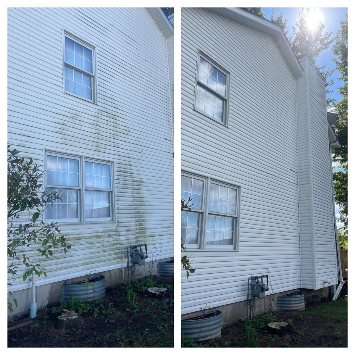 Home Softwash for J&J Power Washing and Gutter Cleaning in Geneva, IL