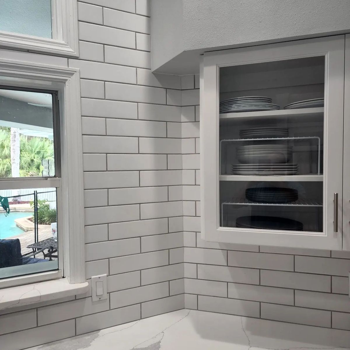 Kitchen Backsplash Tiling for Elite Custom Tile Installations in Ocala, FL