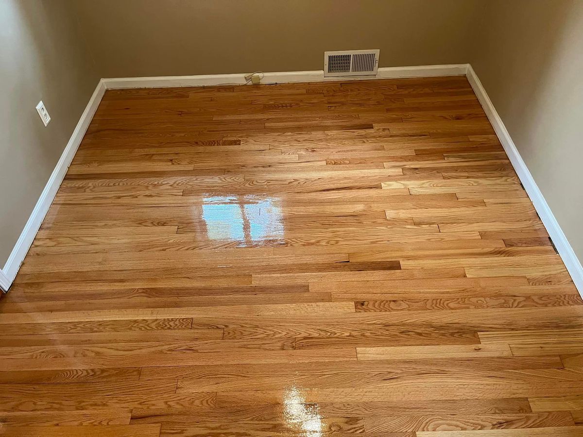  Floor Staining and Refinishing for Kozlowski’s Hardwood Floor Refinishing in Flat Rock, Michigan