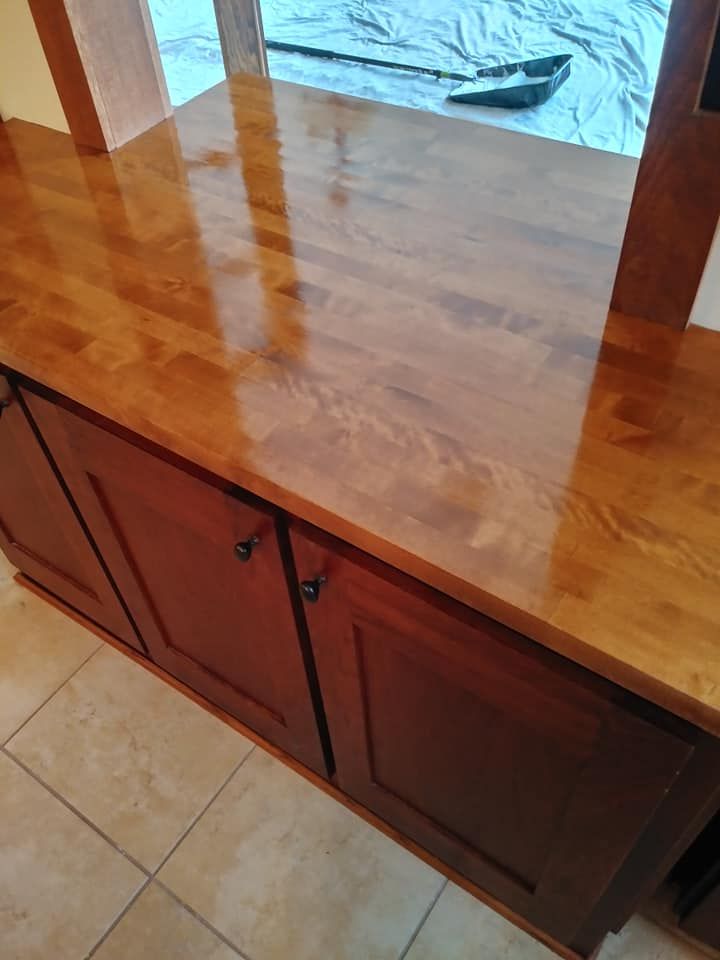 Staining And Refinishing for A-Z Precision Painting in Crosby, MN