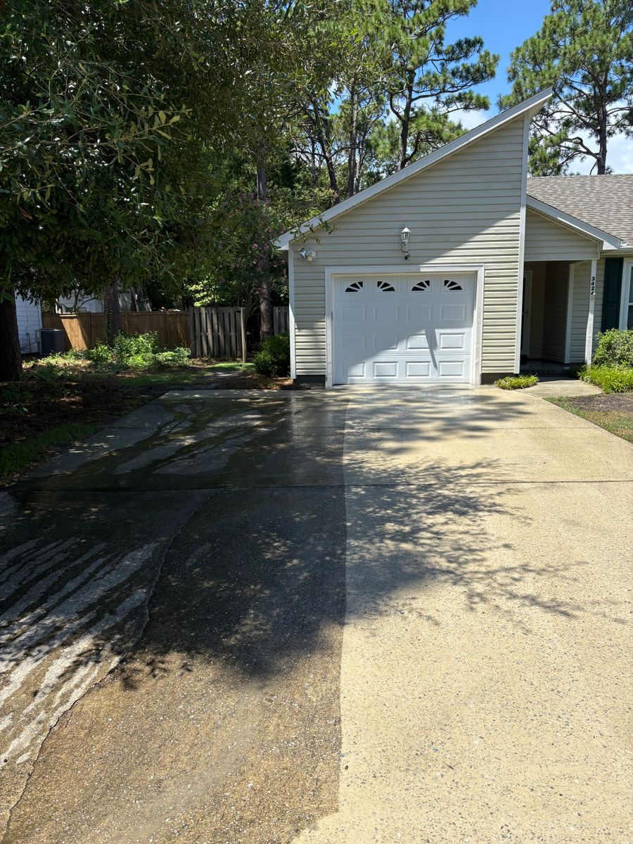 Concrete Cleaning for Salty Exterior Pro Wash in Hampstead, NC