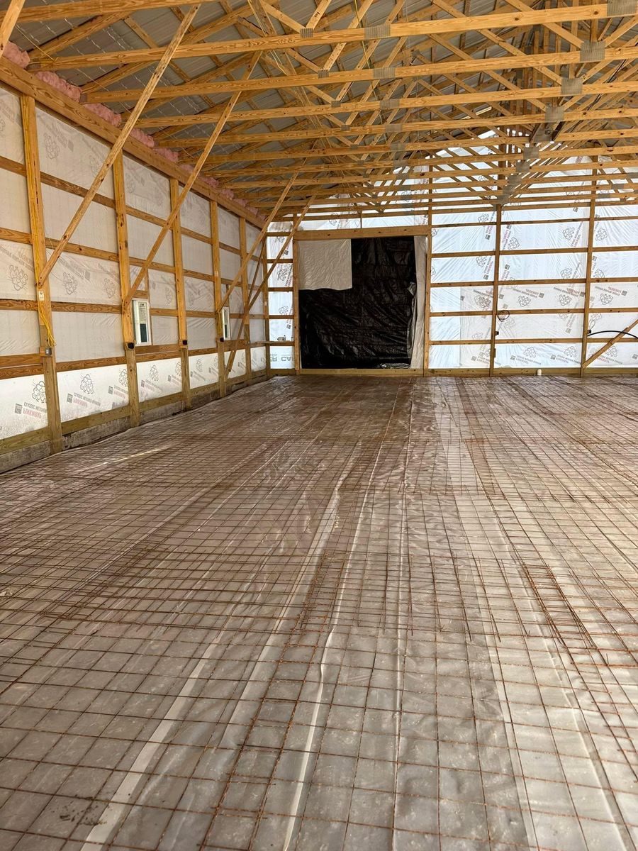 Site Preparation and Cleanup for Elevated Concrete and Home Improvements in Belleville, MI