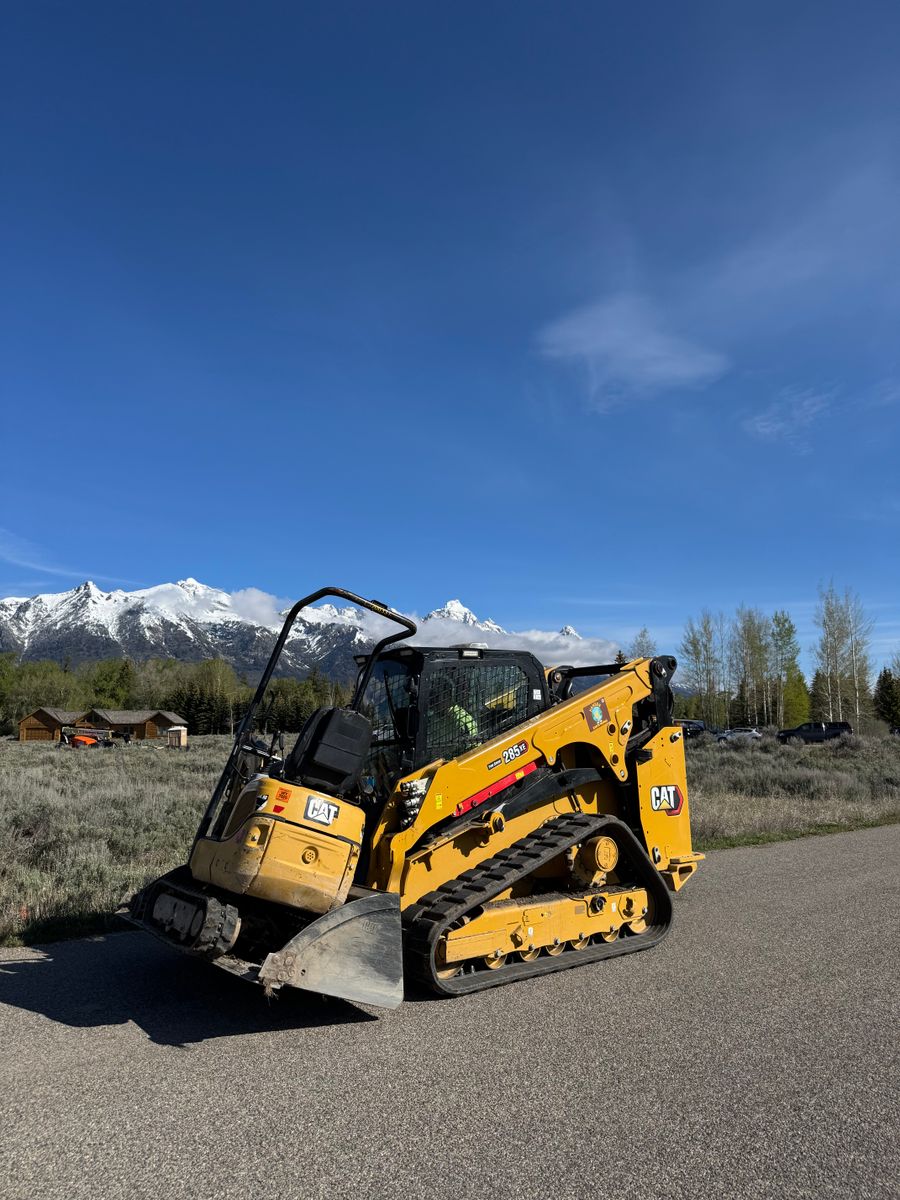 Site Grading for Hansen Earth Works in Jackson, WY