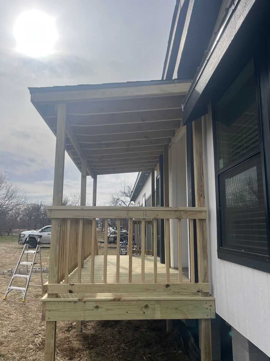 Porches & Pergolas for BAKER Carpentry in Joshua, TX