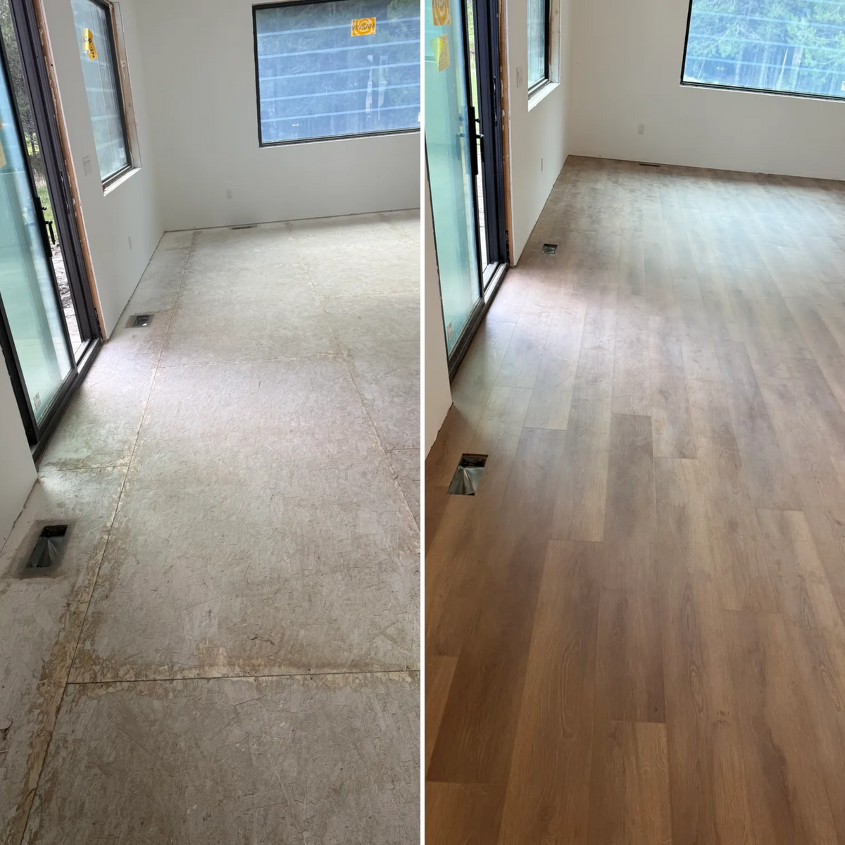 Floor Installation for CJL Flooring in Post Falls, ID