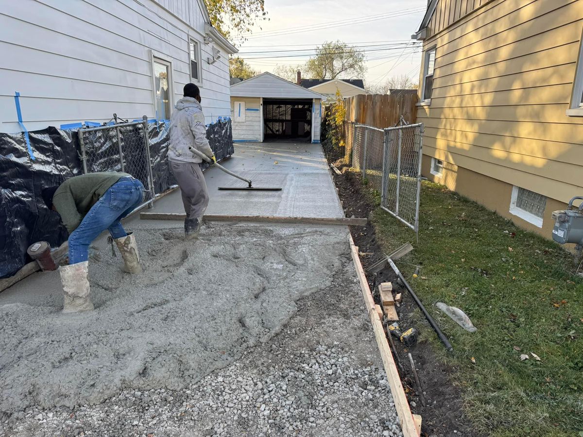 Concrete for The Guys Landscaping & Foundation Repairs LLC in Trenton, MI