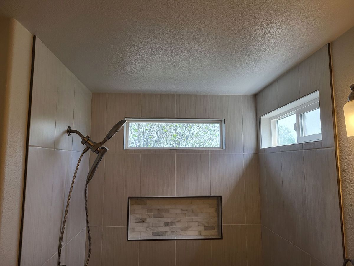 Bathroom Renovation for Arnett Front Range Construction in Elizabeth, CO