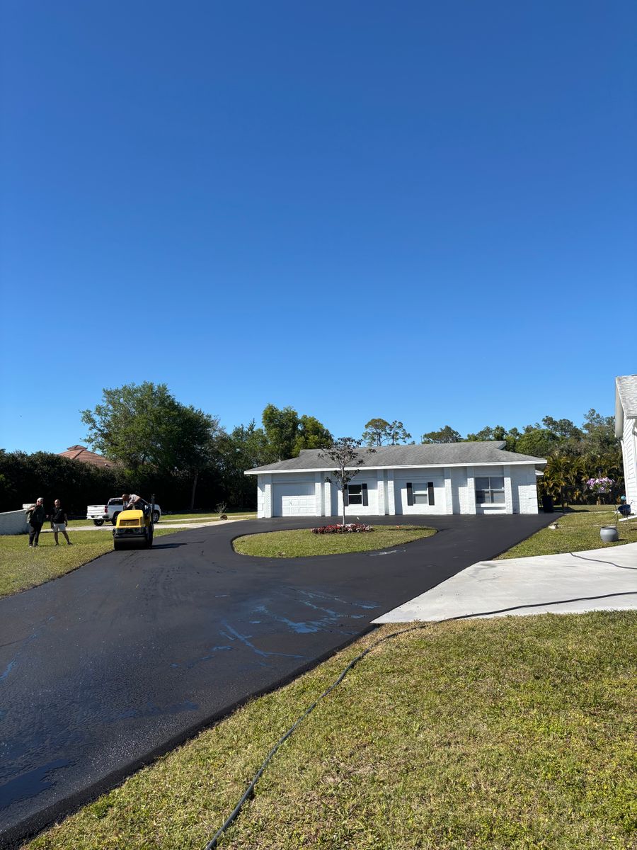 Asphalt Installation for Stanley & Sons Pavement in Naples, FL