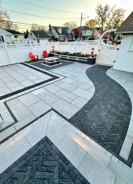 Paver Installs for E&T Outdoor Pros in LaGrange, GA