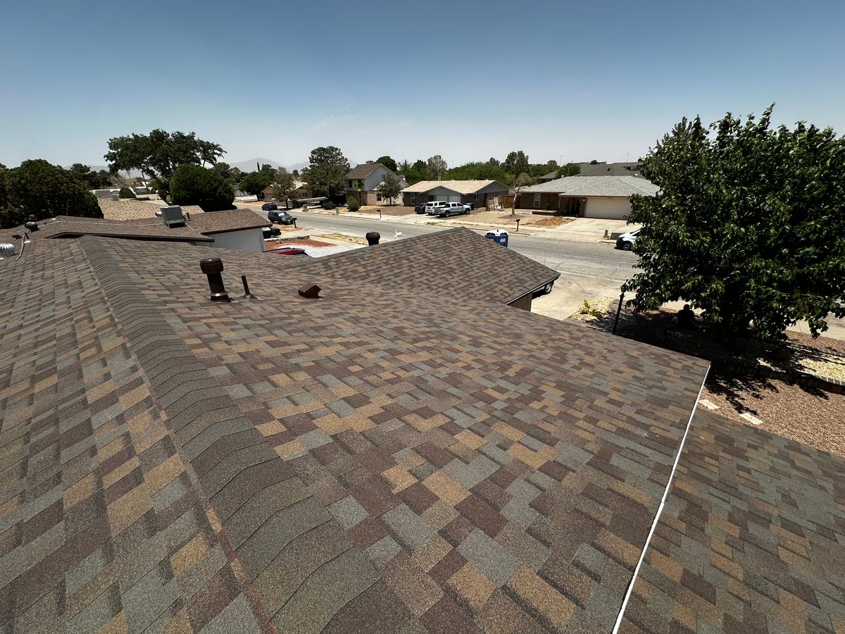 Roofing for MRV Construction in El Paso, TX
