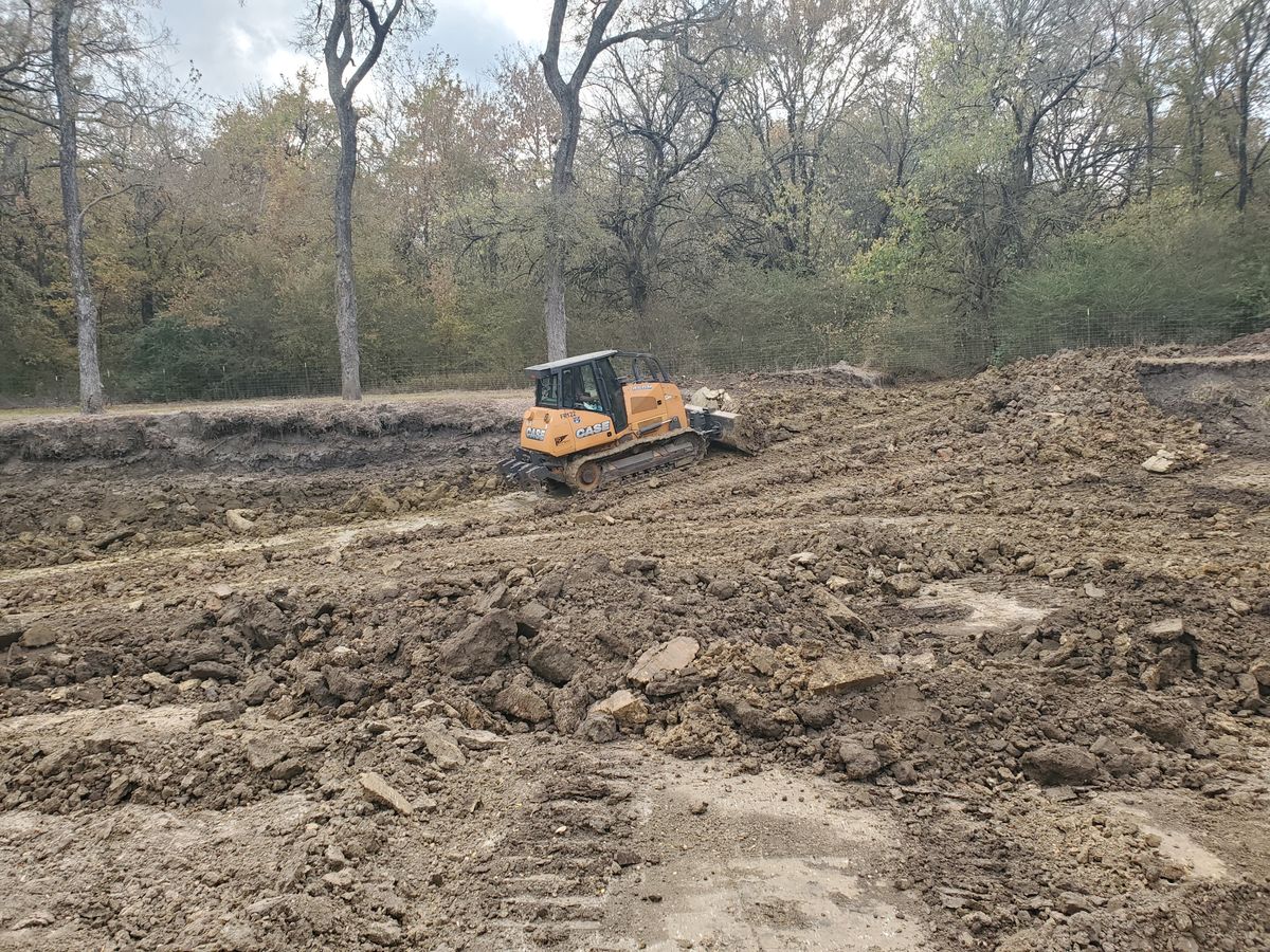 Excavation for Honey Do Dirtworks LLC in Bonham, TX