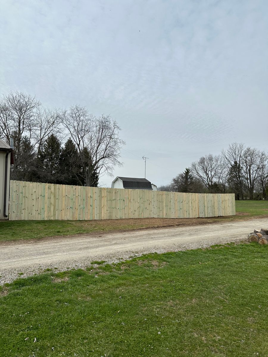 Fence Installation for TMP Fence in Xenia, OH